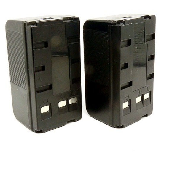 2x OEM Maxell M6018 6v Digital Camera Battery Lot Black Tested - Picture 2 of 2